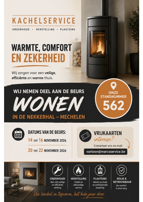Bezoek ons op de Beurs